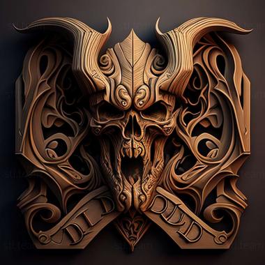 3D model Diablo 4 game (STL)